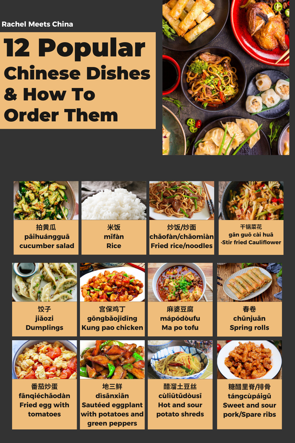 Dishes list. Chinese dishes Worksheet. Dish list